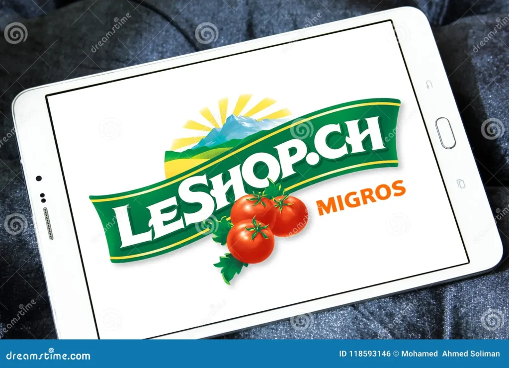 logo leshop ch supermarket samsung tablet market share approx swiss leader online supermarkets 118593146